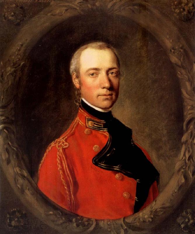 Thomas Gainsborough Portrait of Hon.Charles Hamilton Spain oil painting art